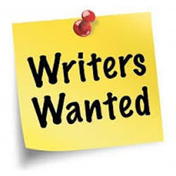 Writers wanted image