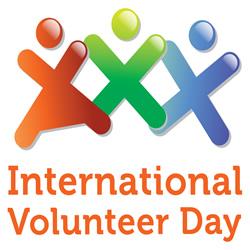 International Volunteer Day logo